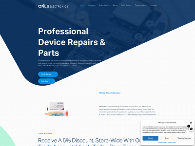 cnlselectronics.co.uk snapshot