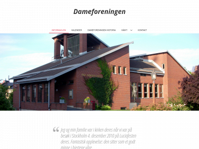 dameforeningen.se snapshot