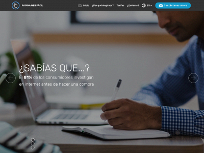 paginawebfacil.es snapshot