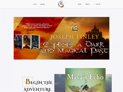 authorjosephfinley.com snapshot