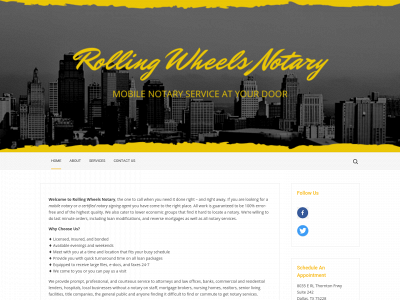 rollingwheelsnotary.com snapshot
