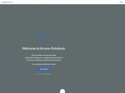 arcanasolutions.com snapshot