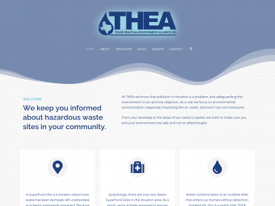 txhea.org snapshot
