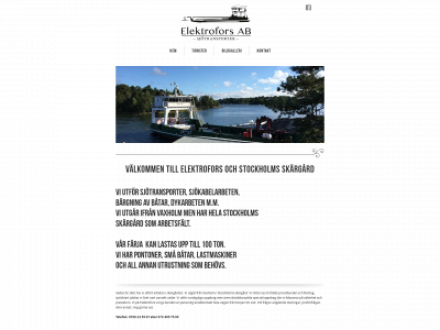 elektrofors.se snapshot