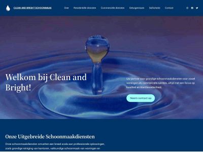 cleanenbrightschoonmaak.nl snapshot