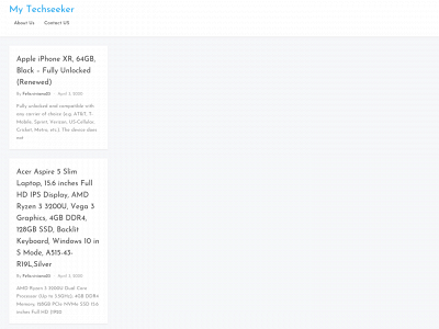 mytechseeker.com snapshot