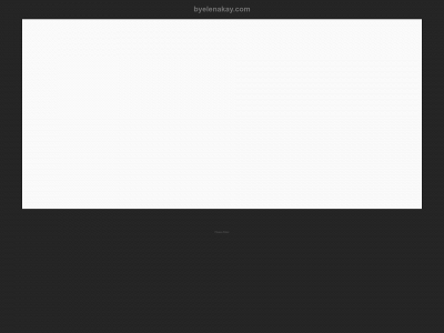 byelenakay.com snapshot