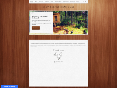 www.easykeeperhenhouse.com snapshot