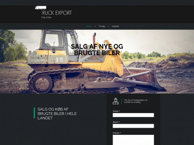 truckexport.dk snapshot