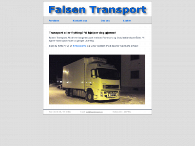falsentransport.no snapshot