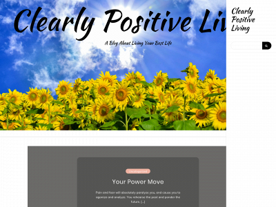 clearlypositiveliving.com snapshot