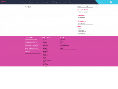 kadigai.com snapshot