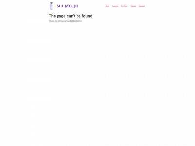 sihmeljo.se snapshot