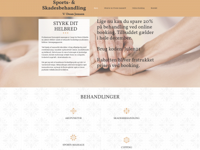 sportogskade.dk snapshot