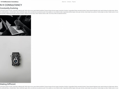 nhconsultancy.co.uk snapshot