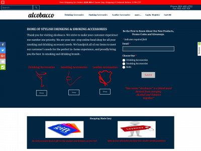 www.alcobacco.com snapshot