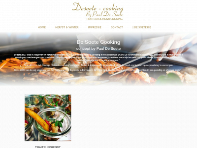 desoete-cooking.be snapshot