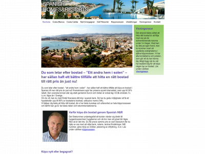 spanishhomesandresorts.se snapshot