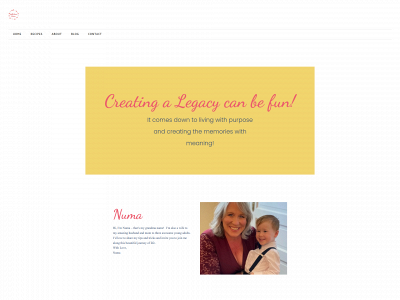 withlovenuma.com snapshot