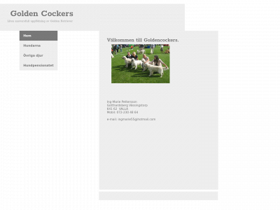 goldencockers.se snapshot