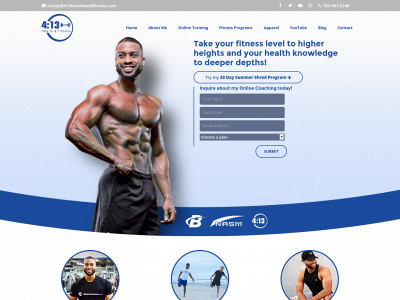 413healthandfitness.com snapshot