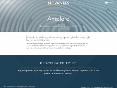 amplero.com snapshot