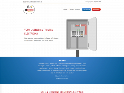 matselectric.com snapshot