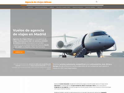 www.agenciadeviajeswilson.es snapshot
