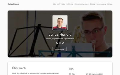 julius-hunold.de snapshot
