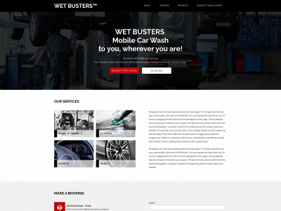 wetbusters.com snapshot