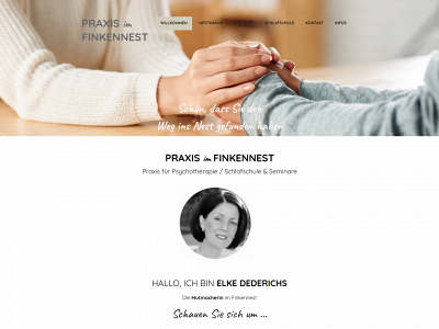 praxis-finkennest.de snapshot
