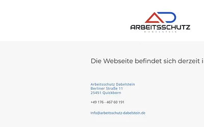 arbeitsschutz-dabelstein.de snapshot