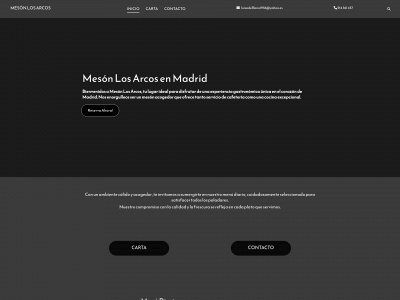 www.mesonlosarcos.com snapshot