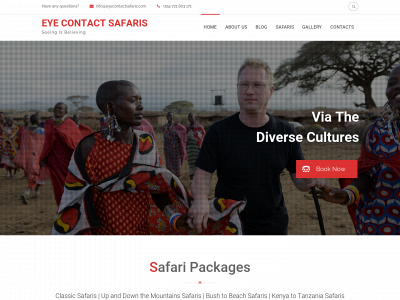 eyecontactsafaris.com snapshot