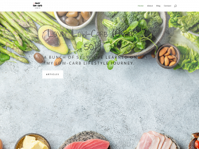 lovinlowcarbover50.com snapshot