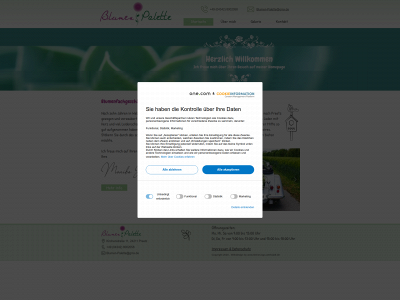 blumen-palette.de snapshot