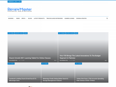 thereviewmaster.com snapshot