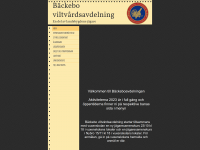 backeboviltvardsavd.se snapshot