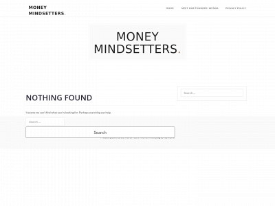 moneymindsetters.com snapshot