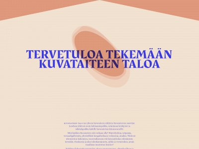 kuvataiteentalo.fi snapshot