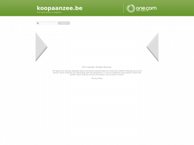 koopaanzee.be snapshot