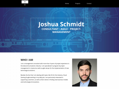joshuaschmidt.eu snapshot