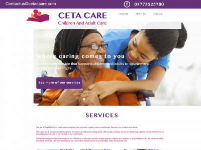 cetacaare.com snapshot