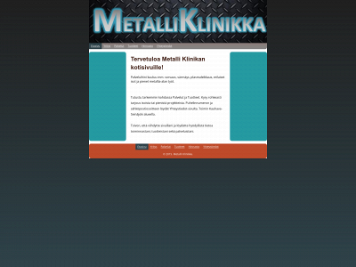 metalliklinikka.fi snapshot