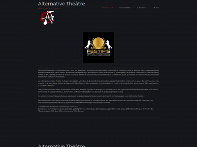 alternative-theatre.be snapshot