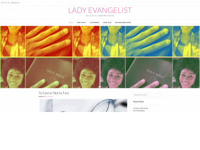 ladyevangelist.com snapshot