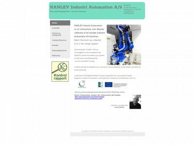 ranlev.dk snapshot
