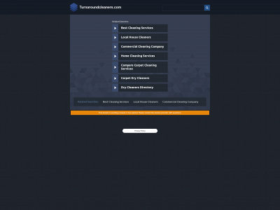 turnaroundcleaners.com snapshot