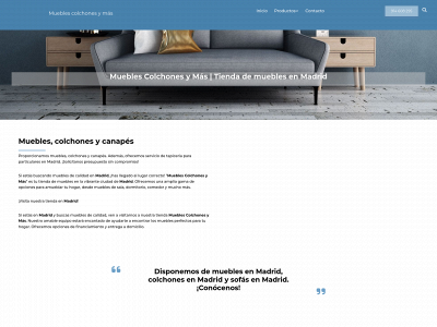 www.mueblescolchonesymas.com snapshot