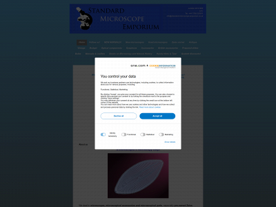 standard-microscope-emporium.co.uk snapshot